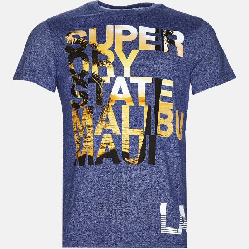 Superdry T-shirts M10026HO LILLA