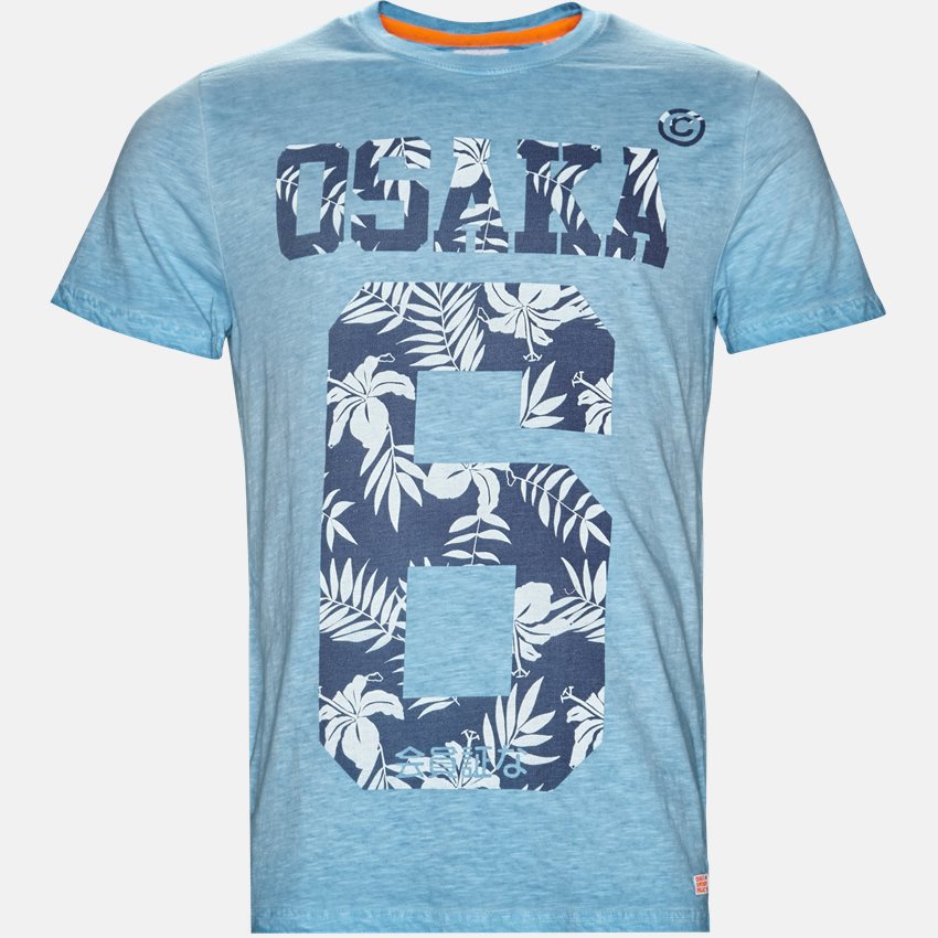 Superdry T-shirts M10012FO TURKIS