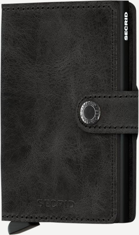 Mv Vintage Mini Wallet - Accessories - Black