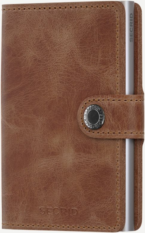 Mv Vintage Mini Wallet - Accessories - Brown