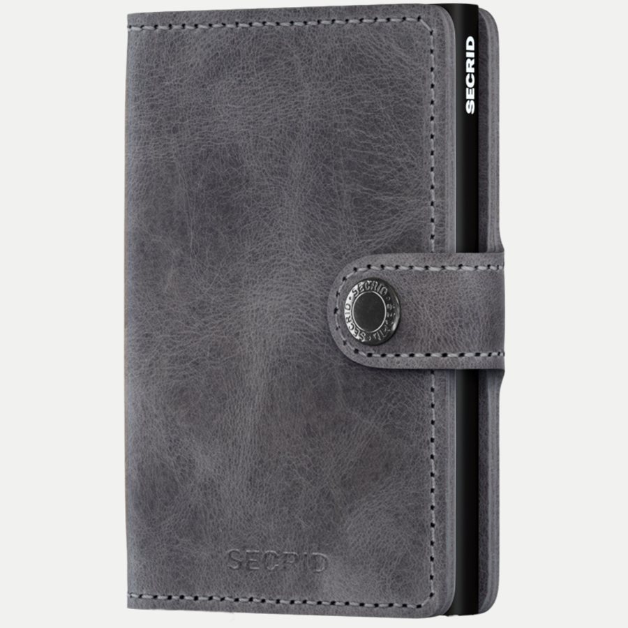 MV VINTAGE - Mv Vintage Mini Wallet - Accessories - GREY/BLACK - 1