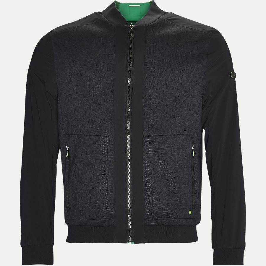 50327051 JARSEY - Jarsey Vendbar Vindjakke - Jakker - Regular - SORT - 1