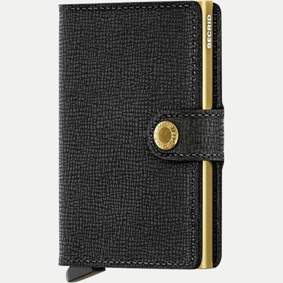 MC CRISPLE - Mc Crisple Mini Wallet - Accessories - BLACK/GOLD - 1