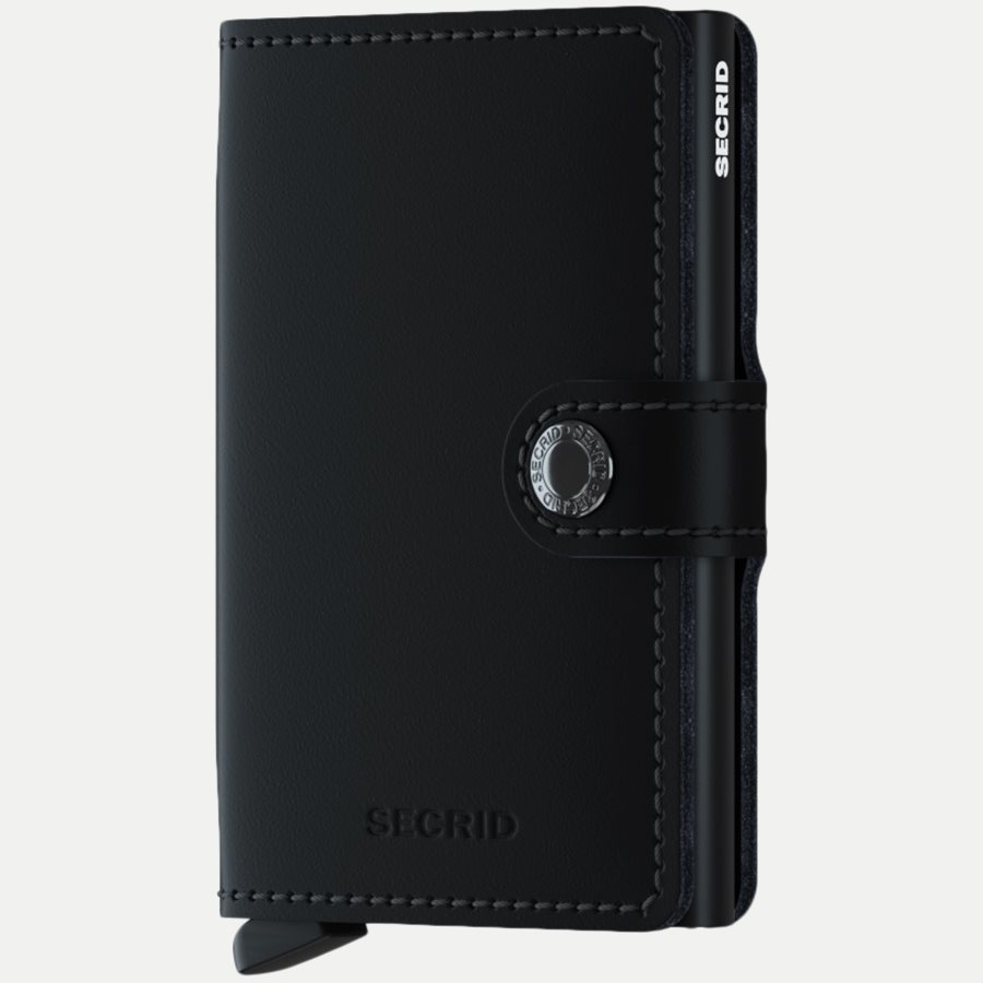MM MATTE - Mm Matte Mini Wallet - Accessories - BLACK - 1