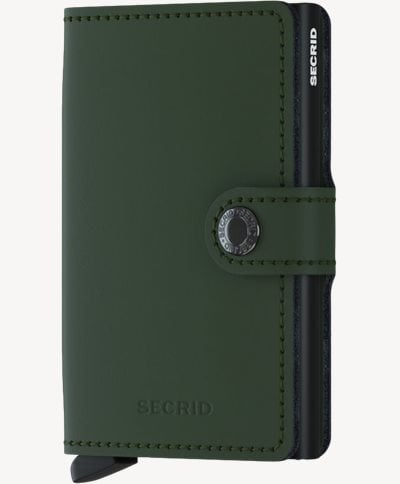 Mm Matte Mini Plånbok Mm Matte Mini Plånbok | Grön