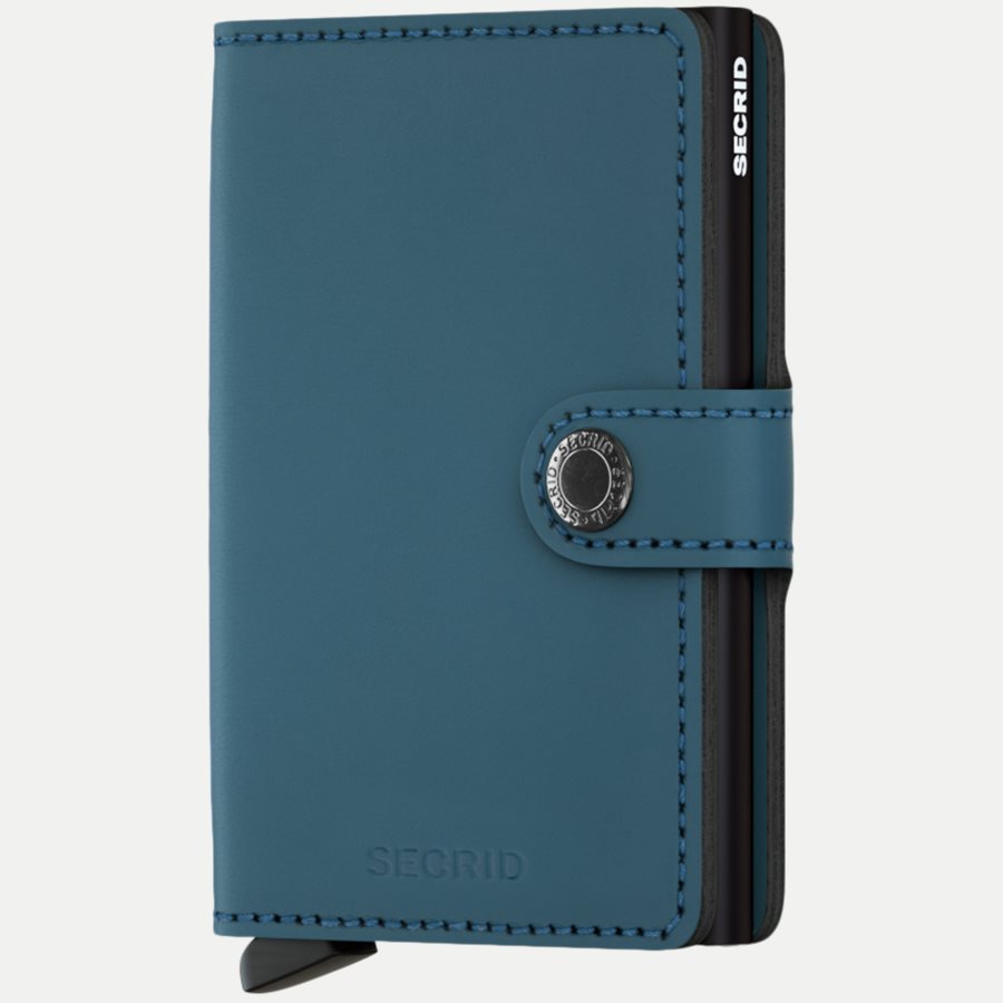 MM MATTE - Mm Matte Mini Wallet - Accessories - PETROL - 1