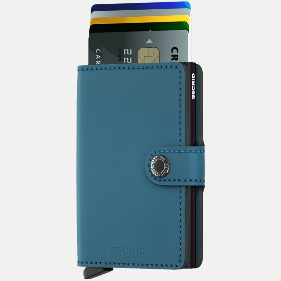 MM MATTE - Mm Matte Mini Wallet - Accessories - PETROL - 2