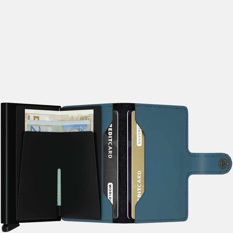 MM MATTE - Mm Matte Mini Wallet - Accessories - PETROL - 3