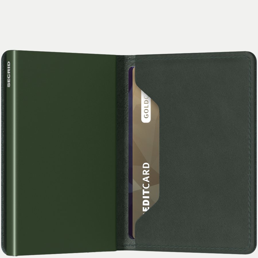 SO ORIGINAL - SO Orginal Slimwallet - Accessories - GREEN - 4