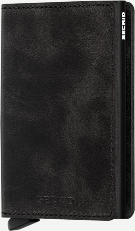 Sv Vintage Slim Wallet - Accessories - Black