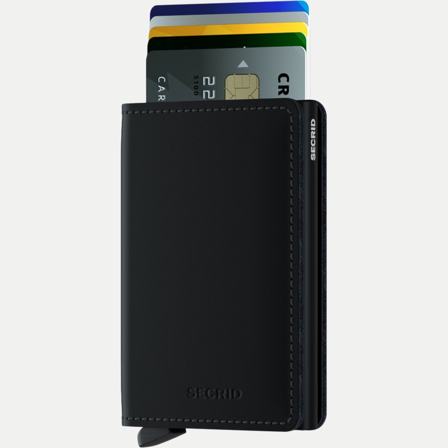 SM MATTE - Sm Matte Slimwallet - Accessories - BLACK - 2