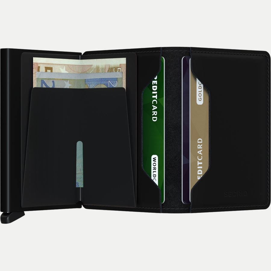 SM MATTE - Sm Matte Slimwallet - Accessories - BLACK - 4