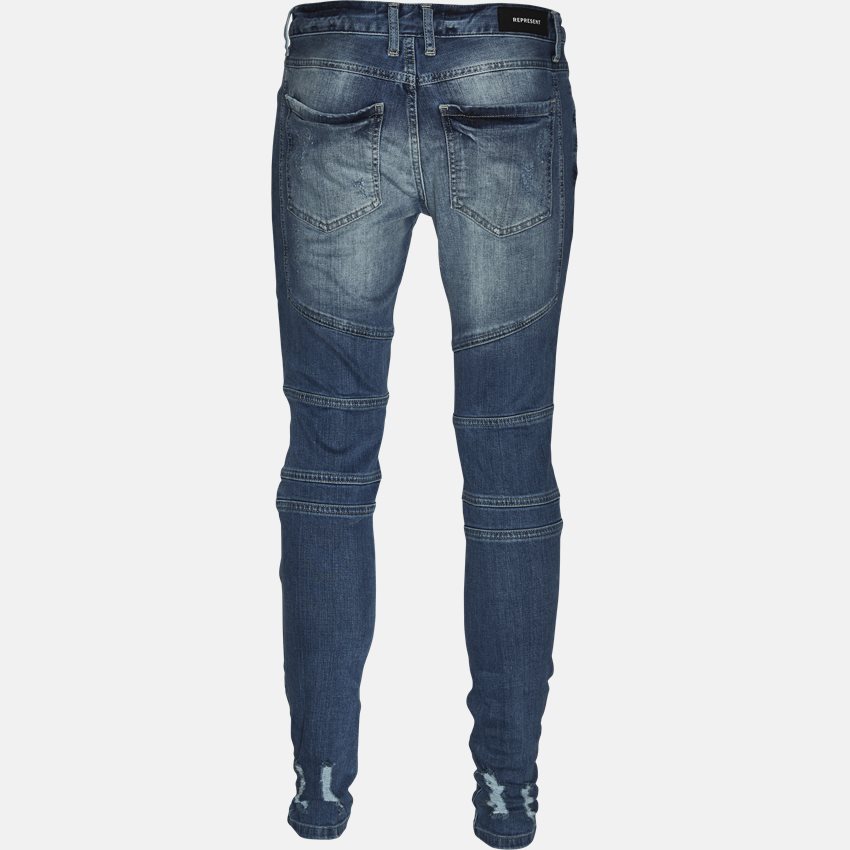 Represent Jeans BIKER MID BLUE DENIM