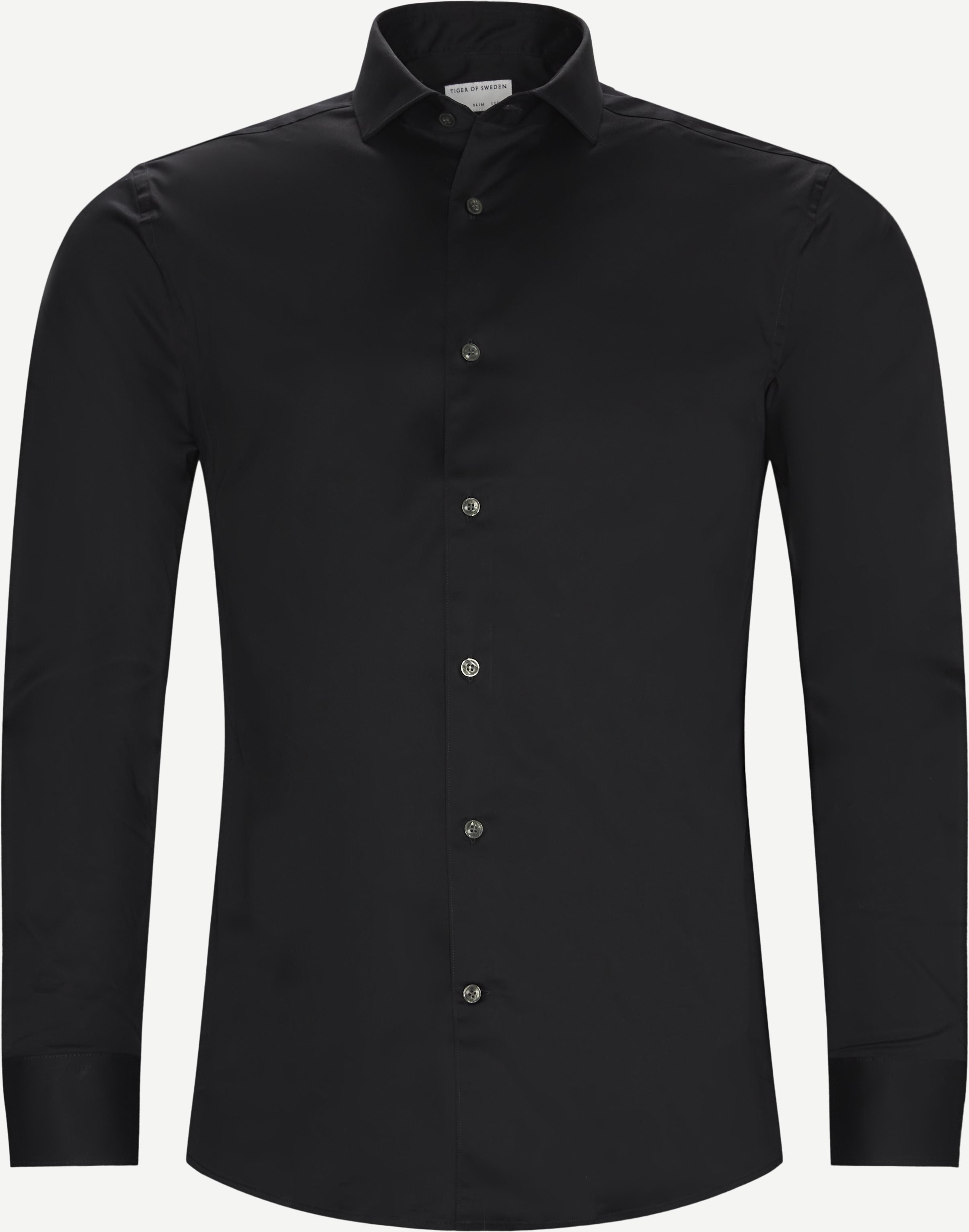 Farrell5 Shirt - Shirts - Slim fit - Black