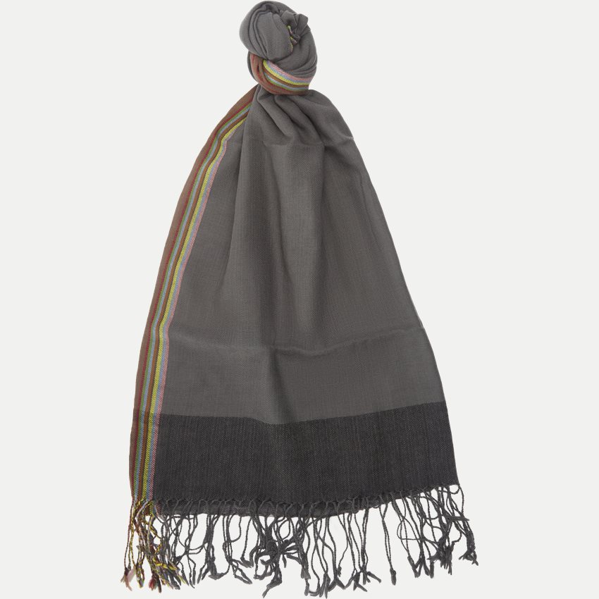 Paul Smith Accessories Scarves 676D S13 GREY/BLACK