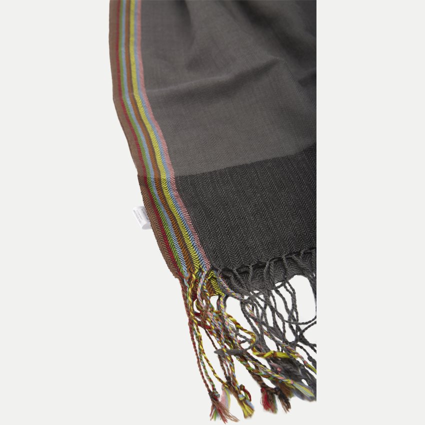 Paul Smith Accessories Scarves 676D S13 GREY/BLACK