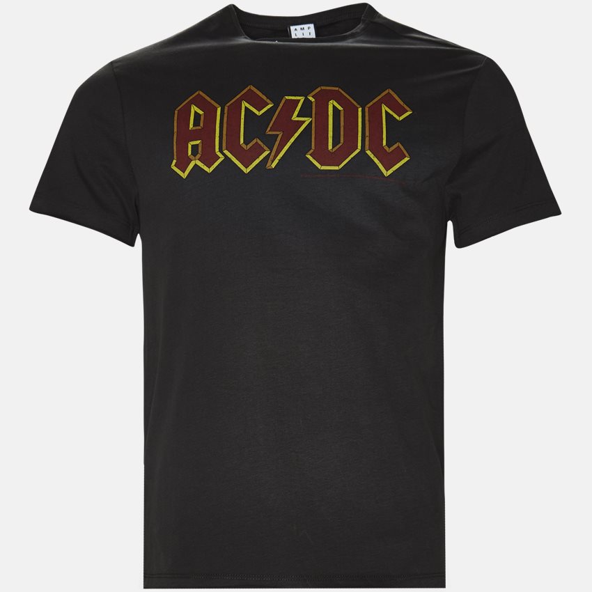 Amplified T-shirts ACDC LOGO CHARCOAL