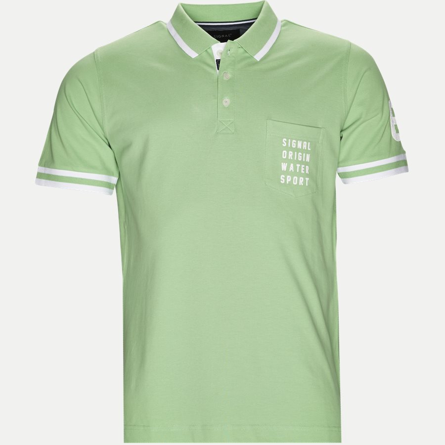 13183 67 - Polo T-shirt - T-shirts - Regular - GRØN - 1