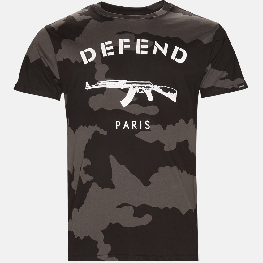 Defend Paris T-shirts PARIS TEE CAMO SORT