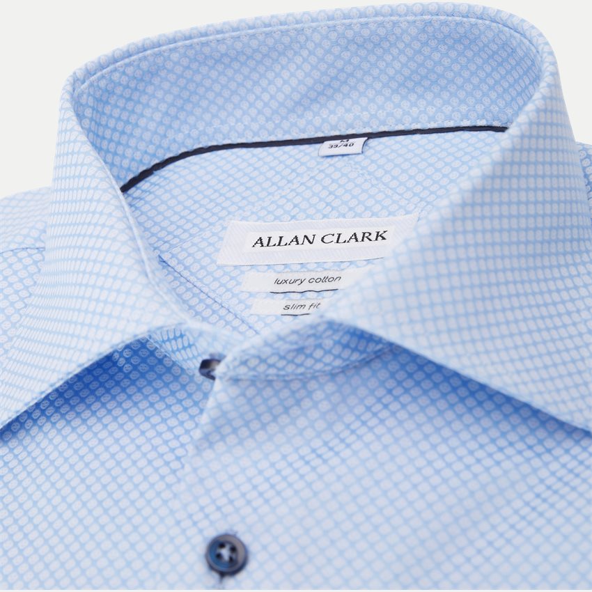 Allan Clark Shirts NUTELLA BLUE