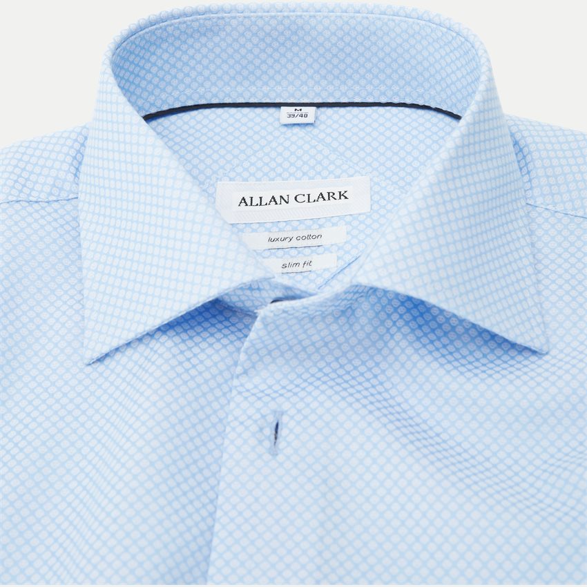 Allan Clark Shirts NUTELLA BLUE