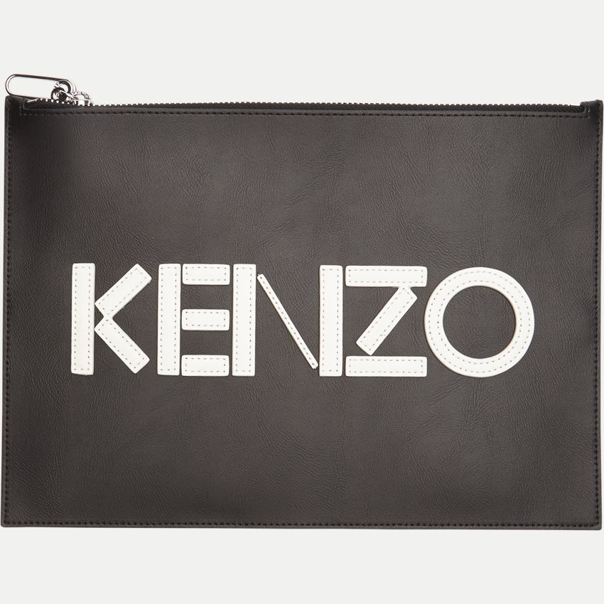 Kenzo Bags PM502 LEATHER IPAD SLEEVE BLACK