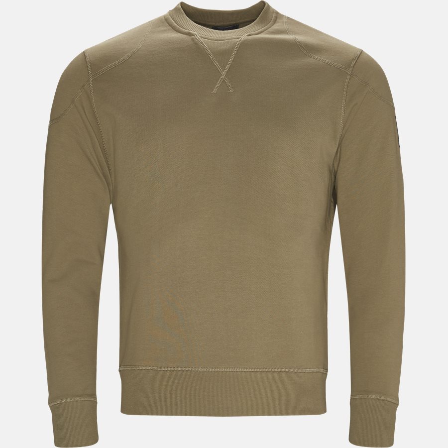 71130385 JEFFERSON - Sweat - Sweatshirts - Slim - GREEN - 1