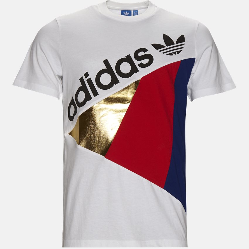 Adidas Originals T-shirts TRIBE TEE BS2233 HVID