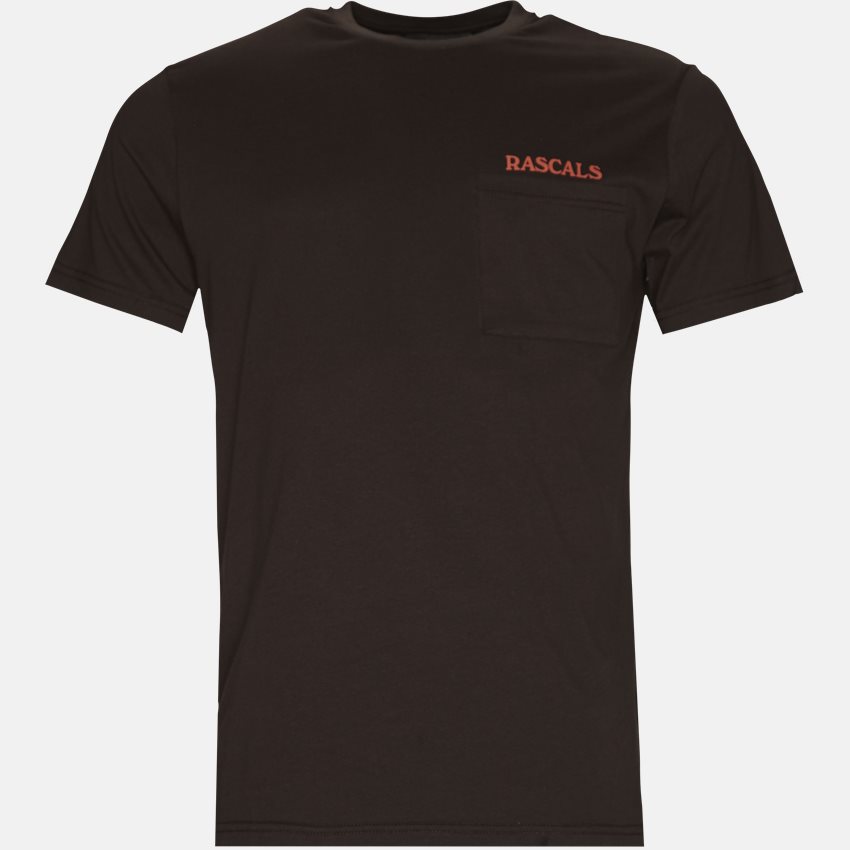 Rascals T-shirts POCKET TEE BRUN