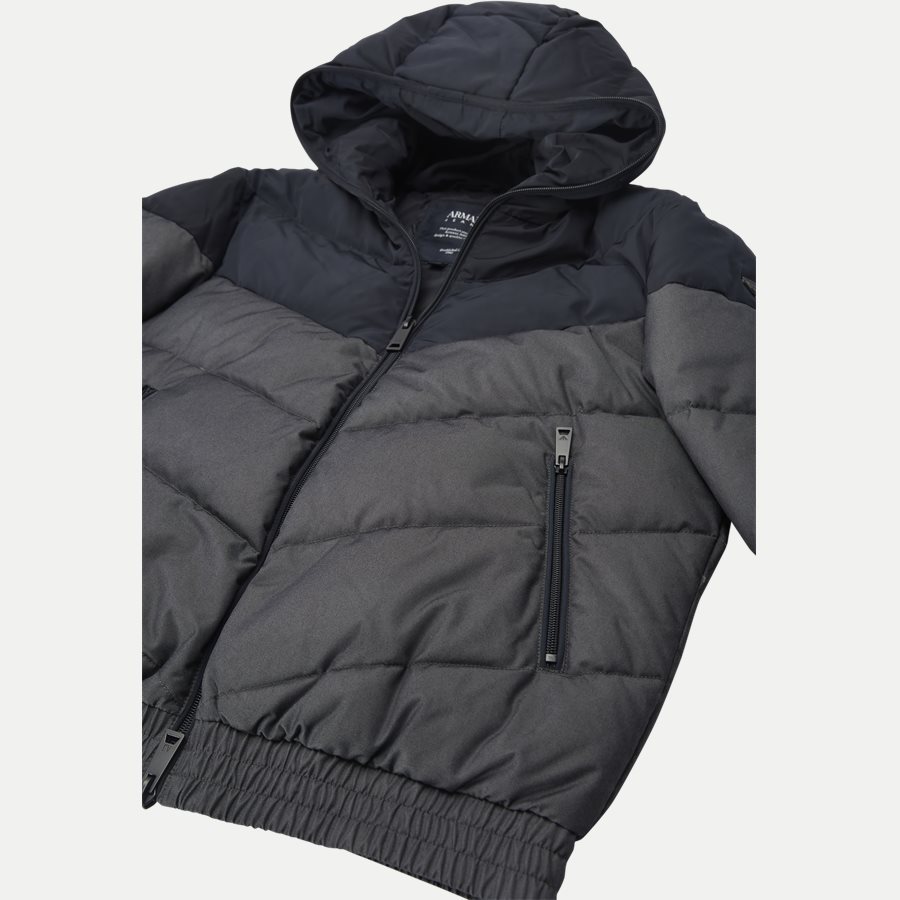 6Y6 B33 6NLAZ - Dunjakke - Jakker - Regular - GRÅ - 4