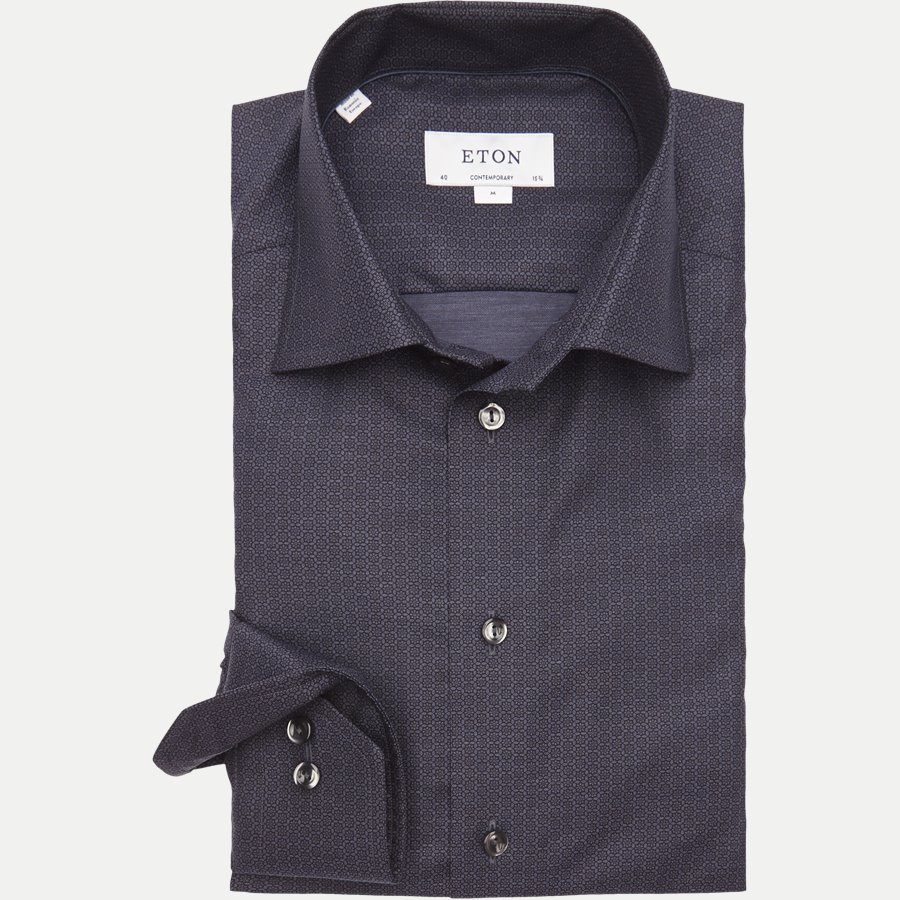 3326 79511/79311 - 3326 Signature Twill Skjorte - Skjorter - NAVY - 1