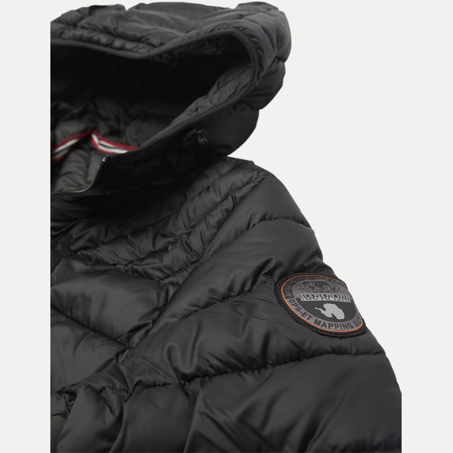 AERONS HOOD - Aerons Hood Vindjakke - Jakker - Regular - SORT - 4