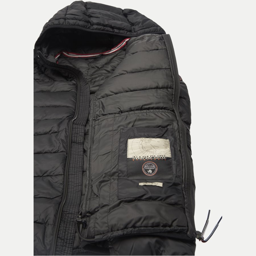 AERONS HOOD - Aerons Hood Vindjakke - Jakker - Regular - SORT - 8
