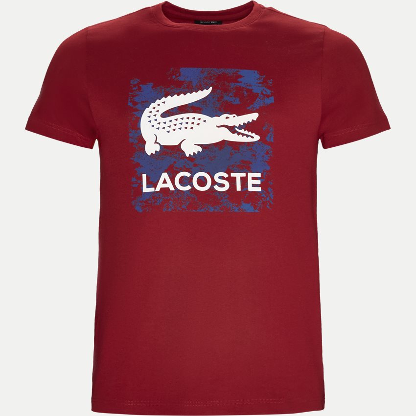 Lacoste T-shirts TH8125 RØD