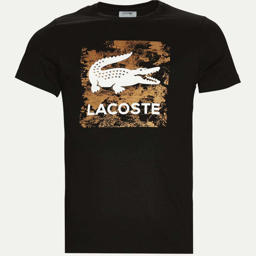 Lacoste T-shirts TH8125 SORT