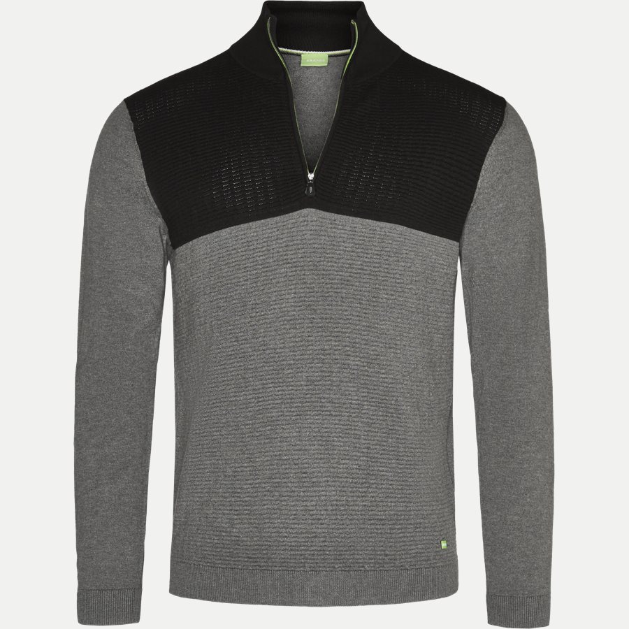 50374951 ZEVA - Zeva Half Zip Strik - Strik - Regular - SORT - 1