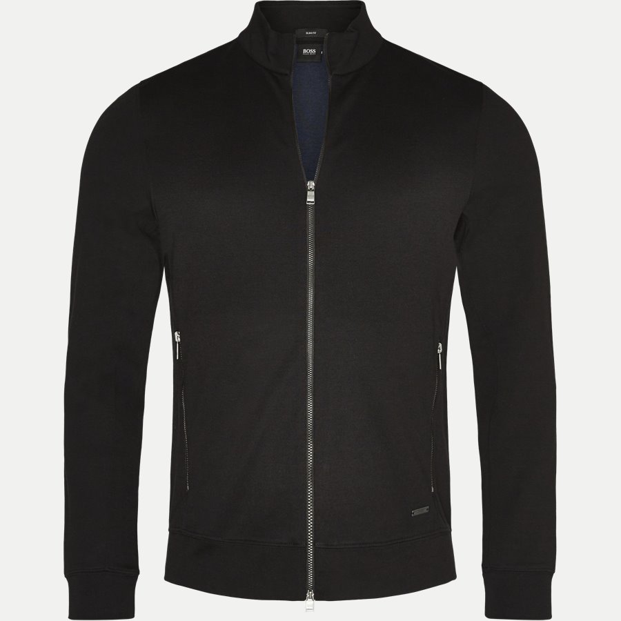 50373302 SOULE 8 - Soule 8 Zip Sweat Jacket - Sweatshirts - Slim - SORT - 1