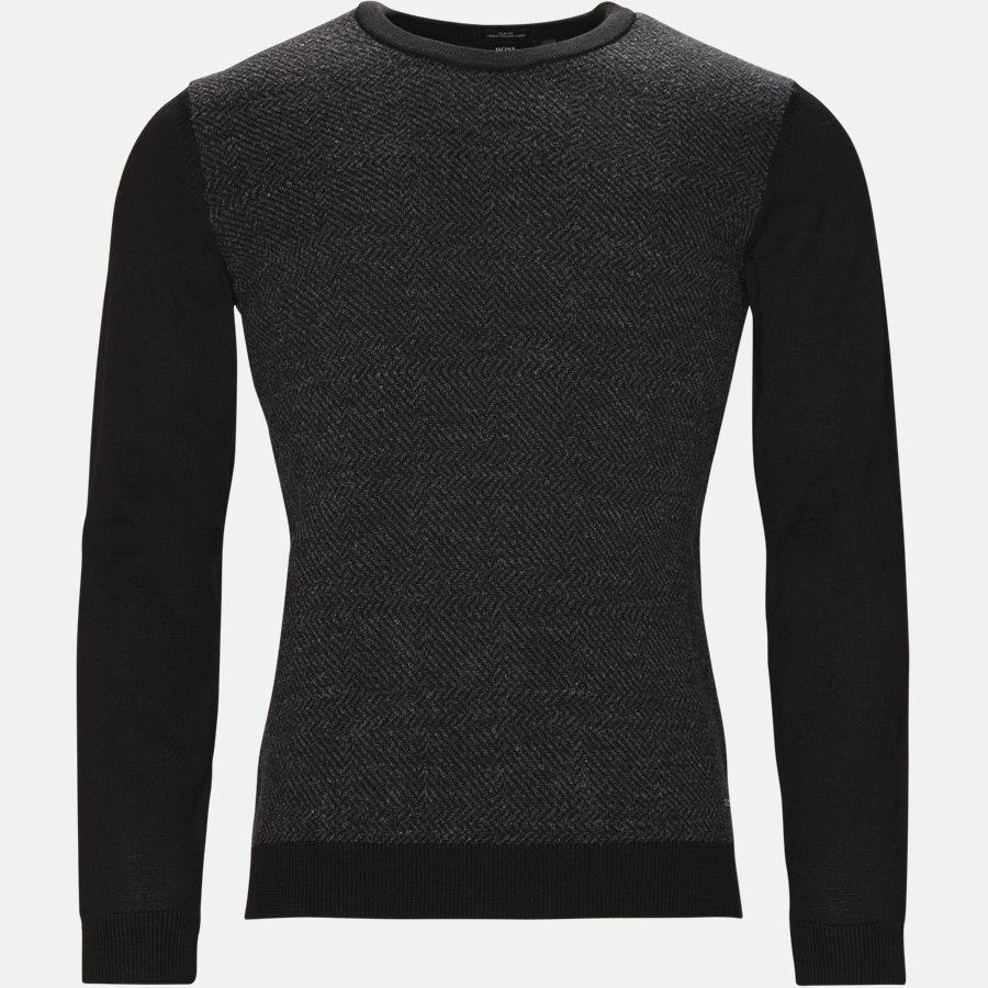 50373793 NOTTO - Notto Crew Neck Strik - Strik - Slim - KOKS - 1