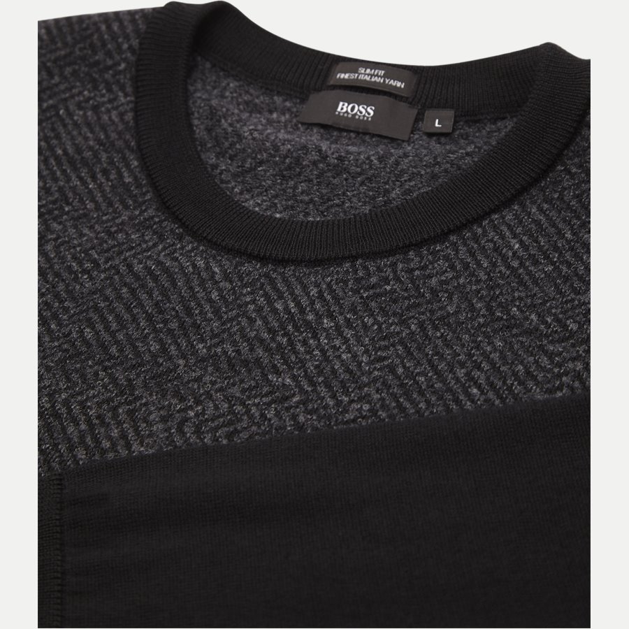 50373793 NOTTO - Notto Crew Neck Strik - Strik - Slim - KOKS - 3