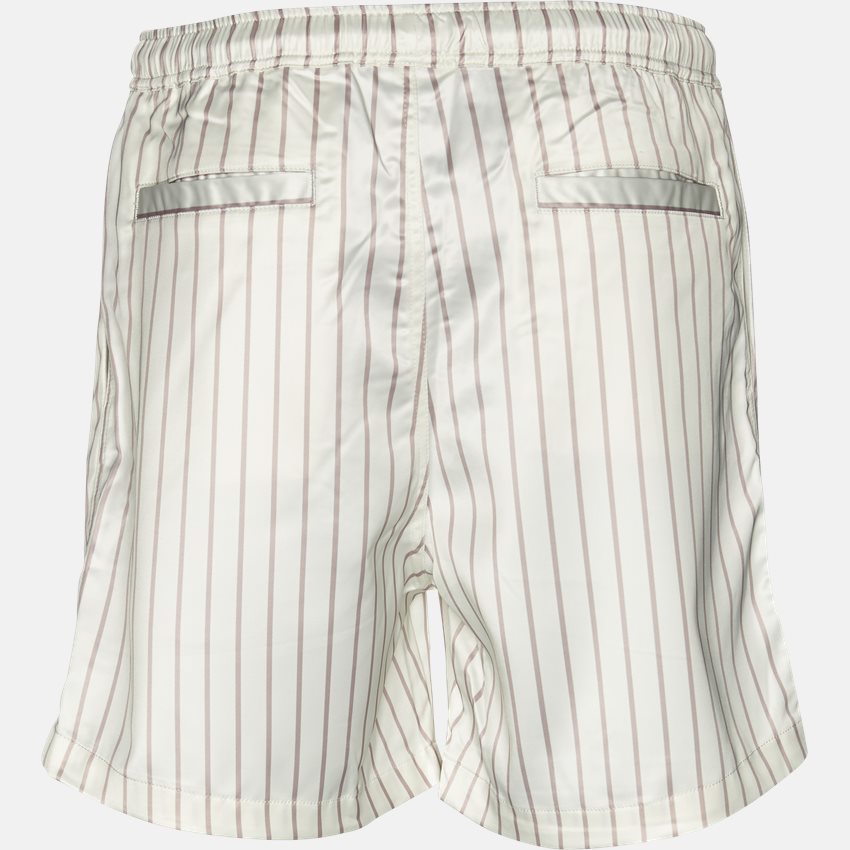Daily Paper Shorts SATIN STRIPED SHORTS BEIGE