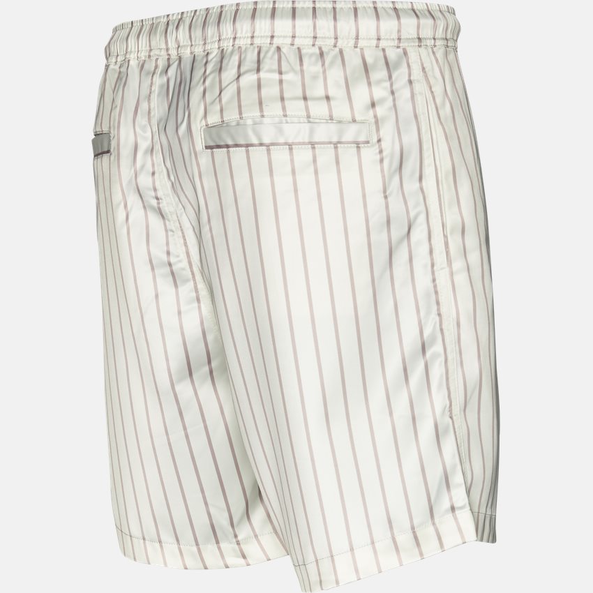 Daily Paper Shorts SATIN STRIPED SHORTS BEIGE