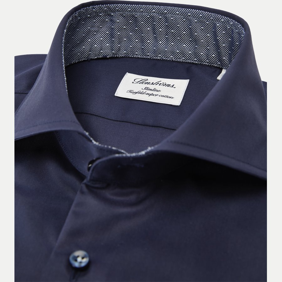 1170 784111/684111 - Twofold Super Cotton Skjorte - Skjorter - NAVY - 2
