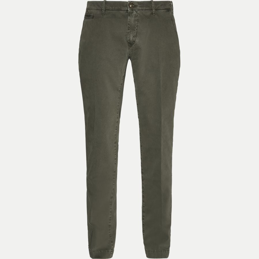 BOBBY 332V - Bobby Chinos - Bukser - Slim - OLIVEN - 1