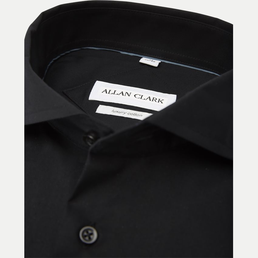 Allan Clark Shirts OSCAR BLACK