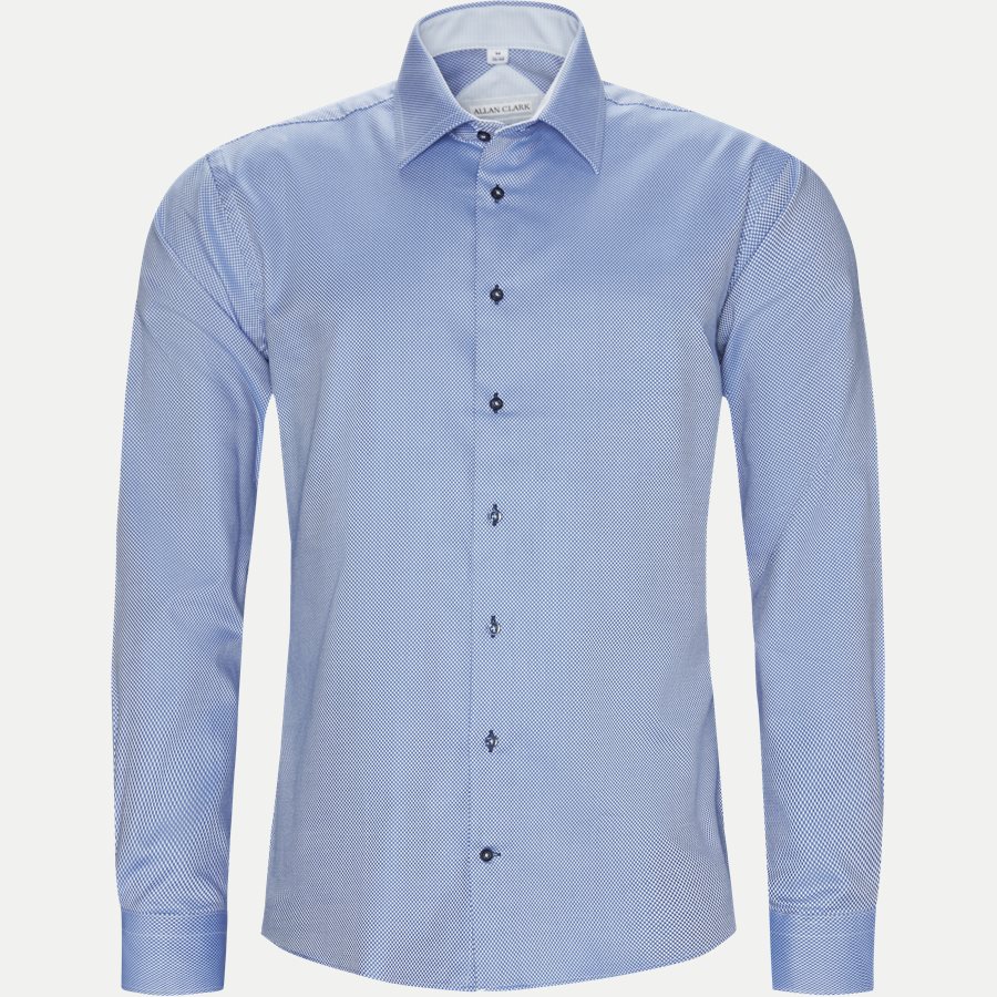 LAURITZ - Lauritz Skjorte - Skjorter - Modern fit - BLUE - 1