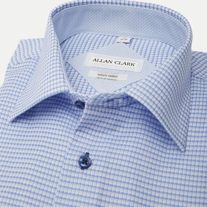 Allan Clark Shirts WILLIAMS L.BLUE
