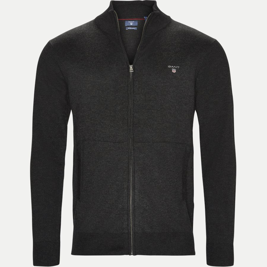 83104 - Cotton Wool Zip Cardigan - Strik - Regular - KOKS - 1