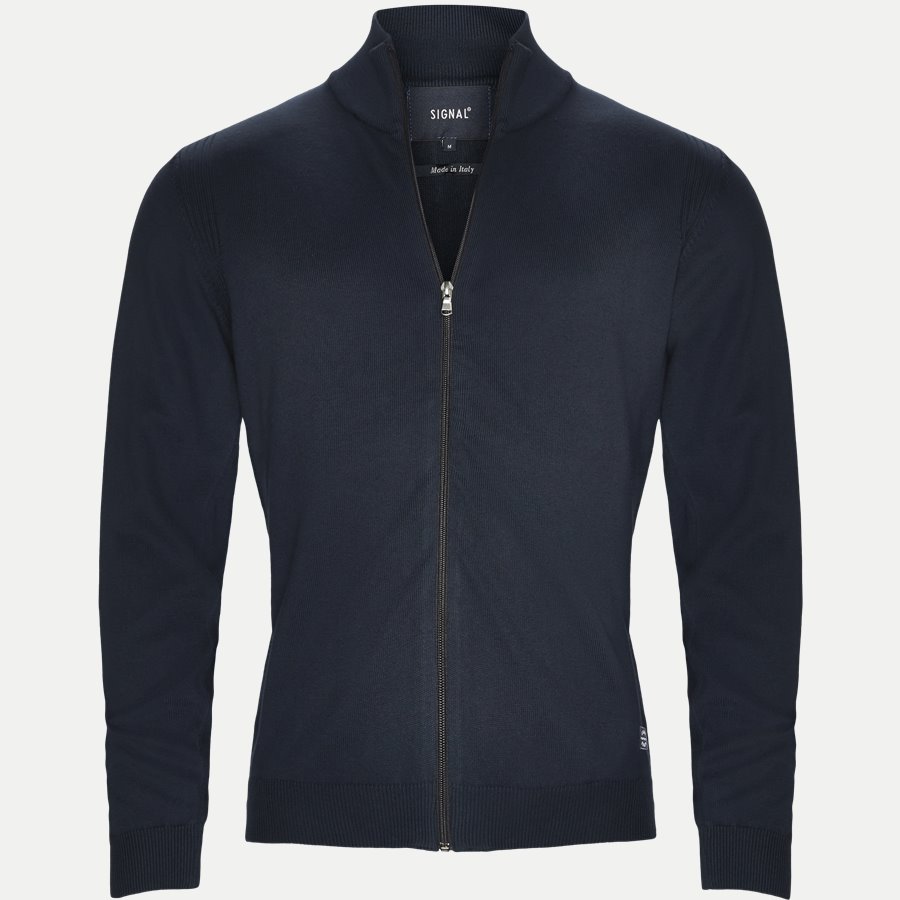12181 645 - Full Zip Strik - Strik - Regular - NAVY - 1