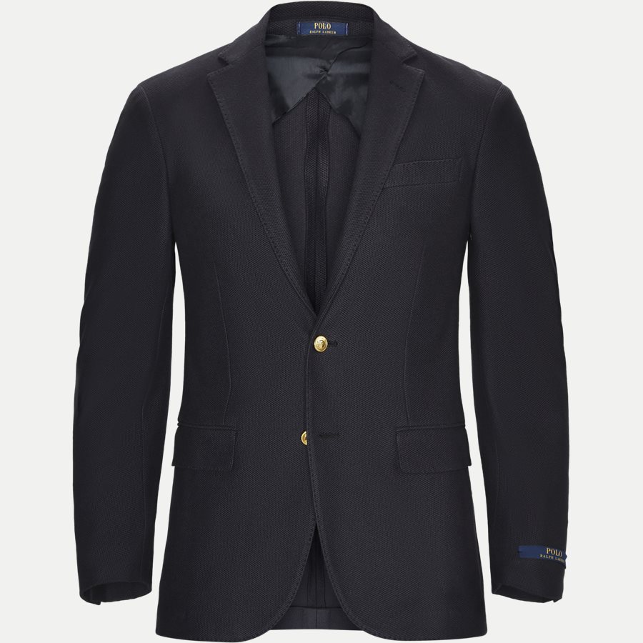 715673154 - Knit Mesh Blazer - Blazer - Regular - NAVY - 1