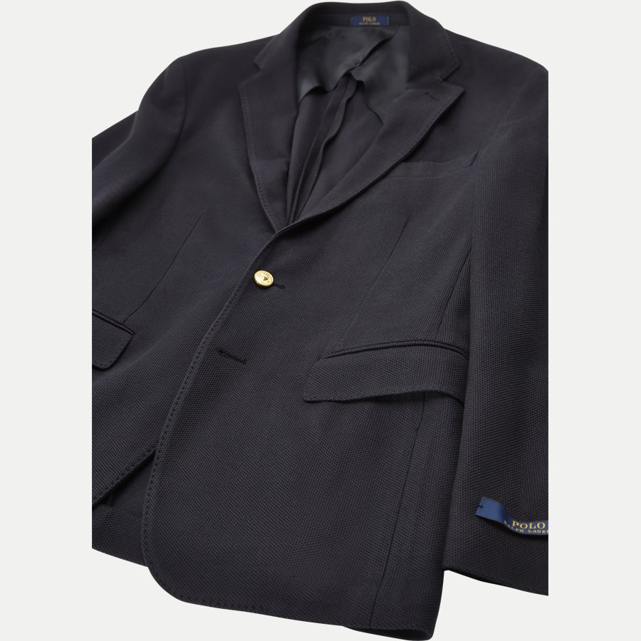 715673154 - Knit Mesh Blazer - Blazer - Regular - NAVY - 5